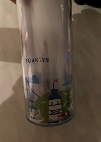  Beden Starbucks Şehir Temalı Türkiye Plastik Suluk