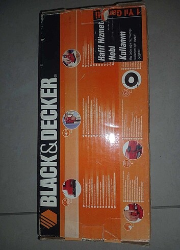 Diğer Black decker elektrikli Zımpara makinesi