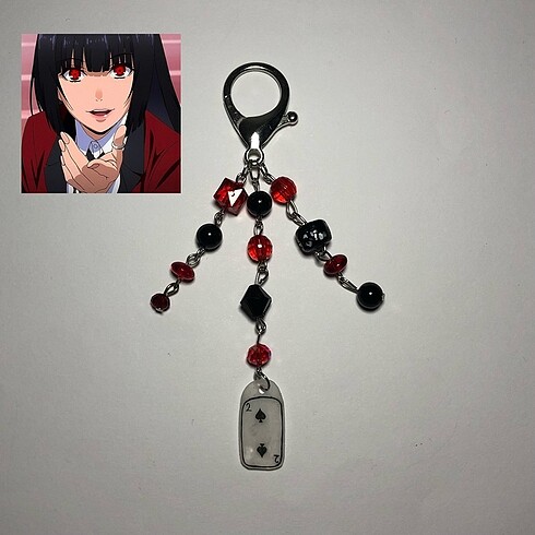 Kakegurui anahtarlık