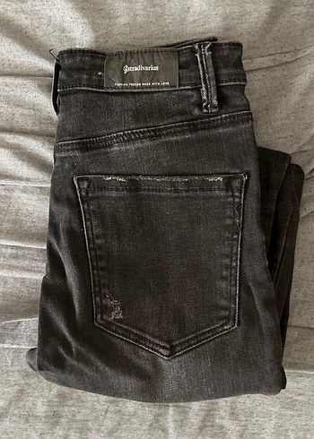 Gri Skinyy Fit Kadın Denim Pantolon