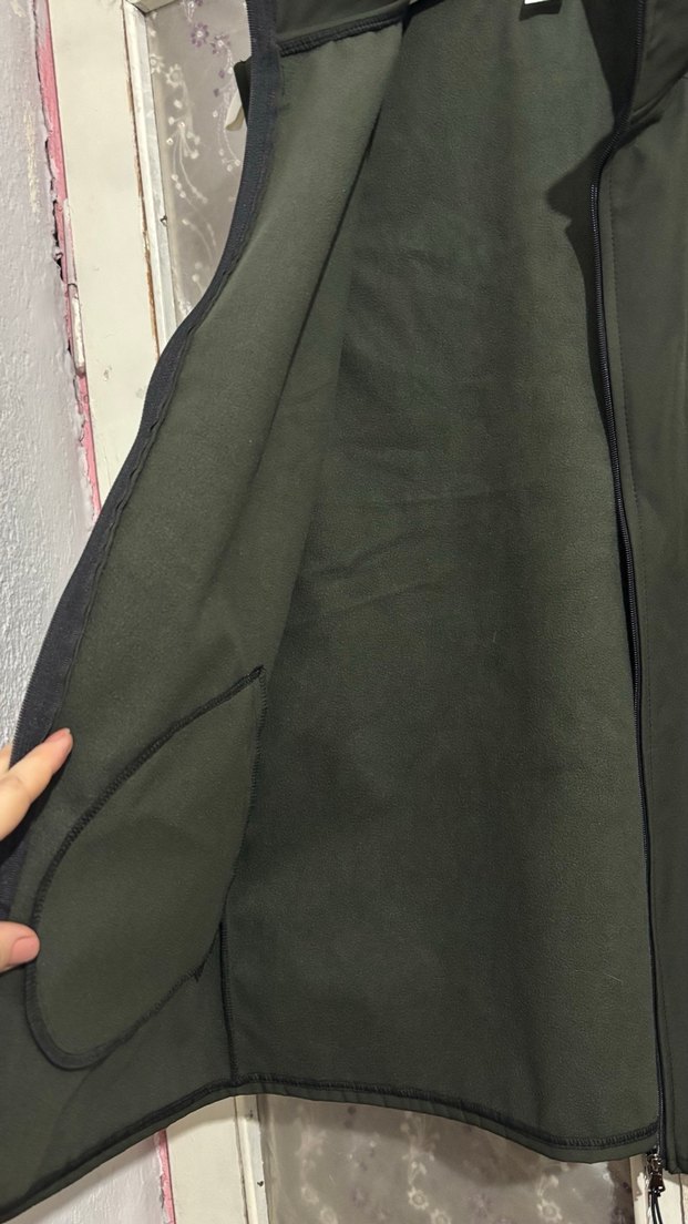 Fermuarlı Erkek Yelek - Görsel 3