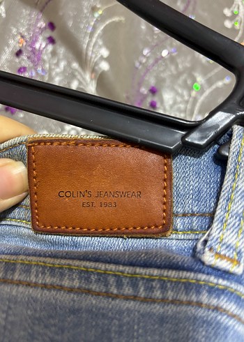 Colins Yırtık Mavi Kadın Kot Pantolon - Görsel 4