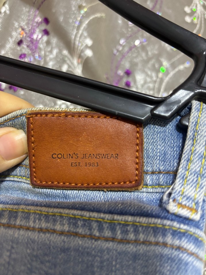 Colins Yırtık Mavi Kadın Kot Pantolon - Görsel 4