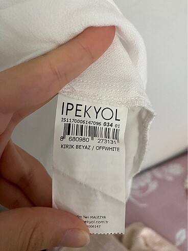 xs Beden beyaz Renk ipekyol beyaz bluz