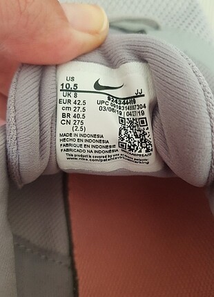 Nike Nike #unisex 10.5 numara spor ayakkabı