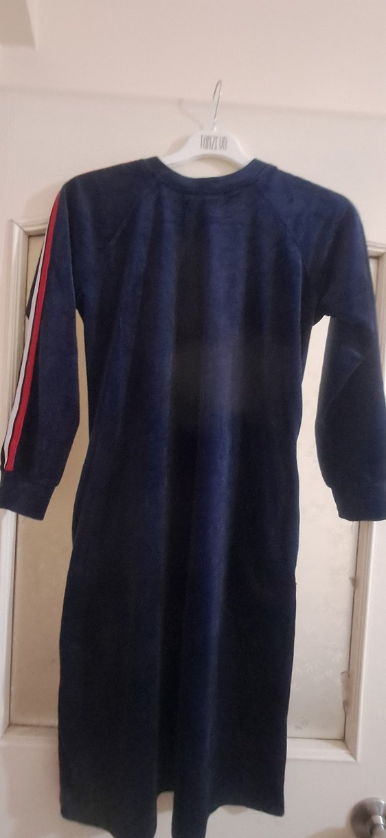 Kadın Uzun Kollu Lacivert Spor Elbise - Görsel 4