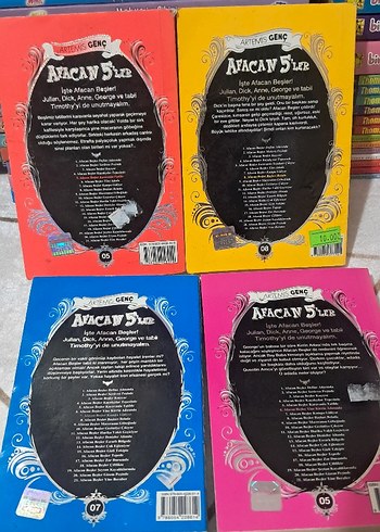 Afacan 5'ler Serisi - 4 Kitap Seti - Görsel 4