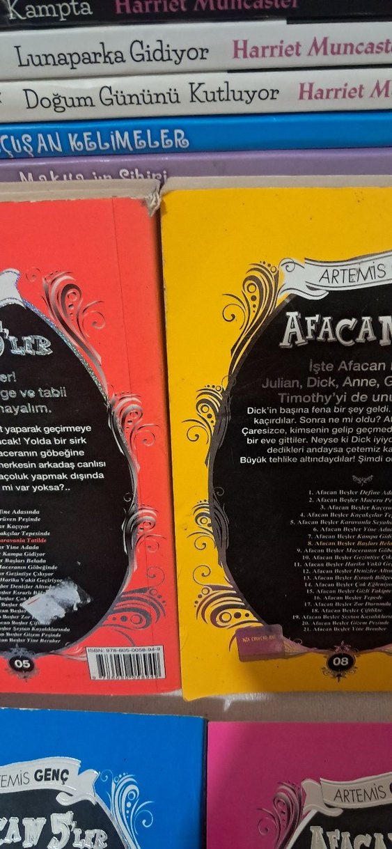 Afacan 5'ler Serisi - 4 Kitap Seti - Görsel 3