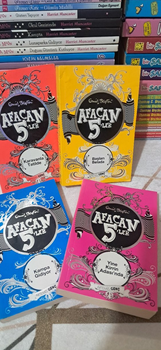 Afacan 5'ler Serisi - 4 Kitap Seti - Görsel 5