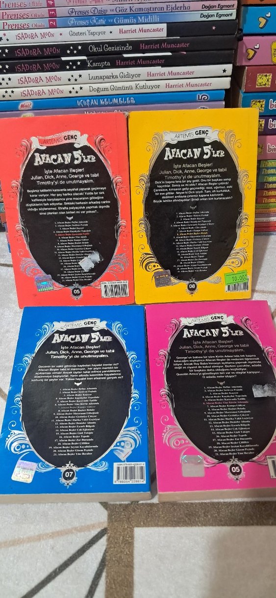 Afacan 5'ler Serisi - 4 Kitap Seti - Görsel 4
