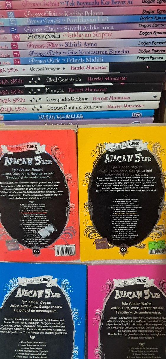 Afacan 5'ler Serisi - 4 Kitap Seti - Görsel 2