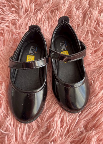 Siyah Kız Çocuk Babet Ayakkabı Ebebek - Görsel 2