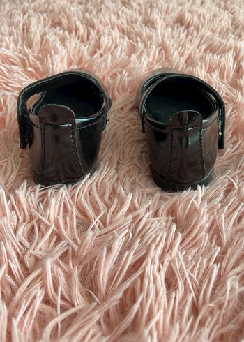 Siyah Kız Çocuk Babet Ayakkabı Ebebek - Görsel 3