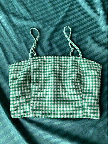 Zara crop bluz