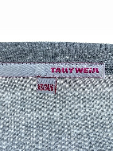 xs Beden gri Renk Tally Weijl T-shirt %70 İndirimli.