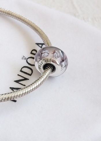 Pandora Tatlı Kelebekler Murano Cam Charm