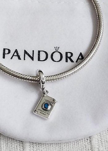 Pandora Açılabilir Pasaport Sallantılı Charm