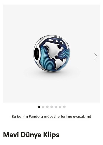 Mavi Dünya Klips Charm