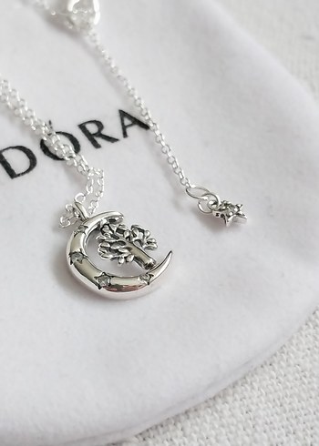 Pandora AY VE DÖNEN HAYAT AĞACI KOLYE