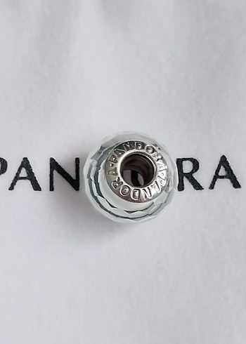 BEYAZ YÜZEYLİ CAM MURANO CHARM - Görsel 4