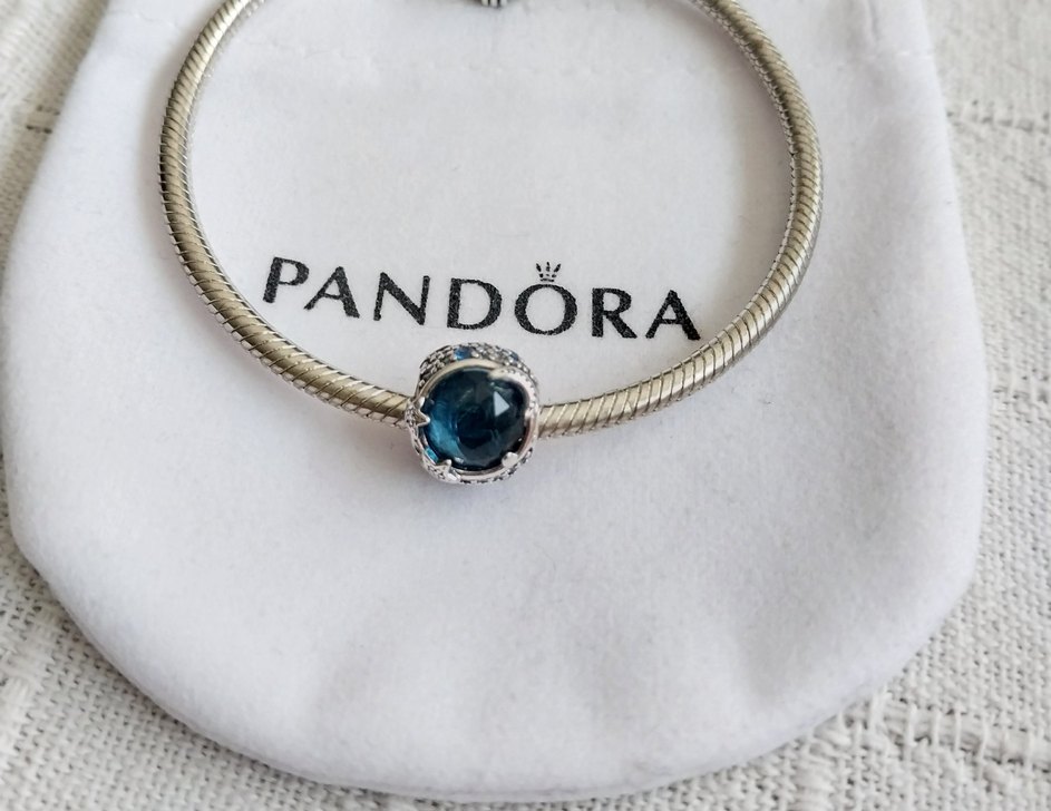 GÖKYÜZÜ MAVİSİ IŞILTILI YILDIZLAR CHARM - Görsel 2