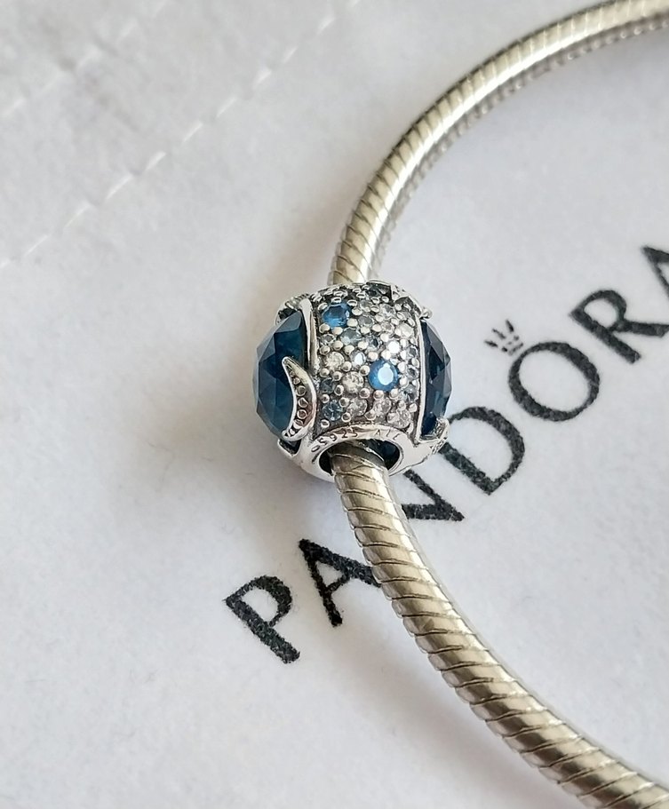 GÖKYÜZÜ MAVİSİ IŞILTILI YILDIZLAR CHARM - Görsel 4