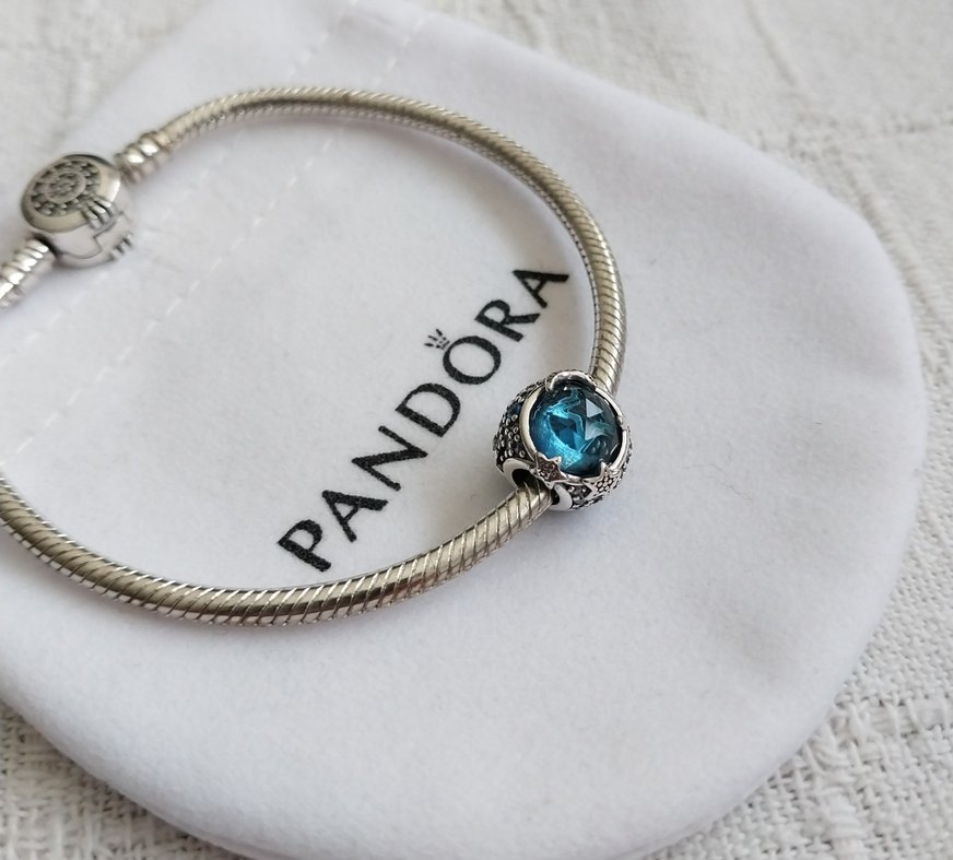 GÖKYÜZÜ MAVİSİ IŞILTILI YILDIZLAR CHARM - Görsel 5