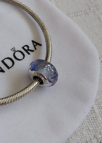 Lavanta Rengi Murano Charm - Görsel 3