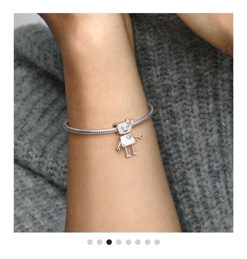 PANDORA BELLA BOT CHARM - Görsel 2