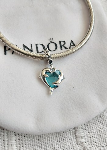 MAVİ MURANO CAMI YUNUSLAR SALLANTILI CHARM - Görsel 5