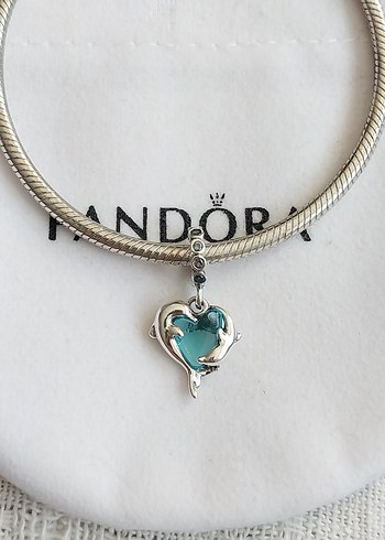 MAVİ MURANO CAMI YUNUSLAR SALLANTILI CHARM - Görsel 3