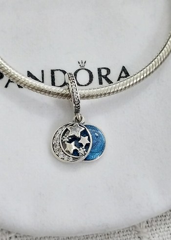 Vintage Gökyüzü Sallantılı Charm - Görsel 2