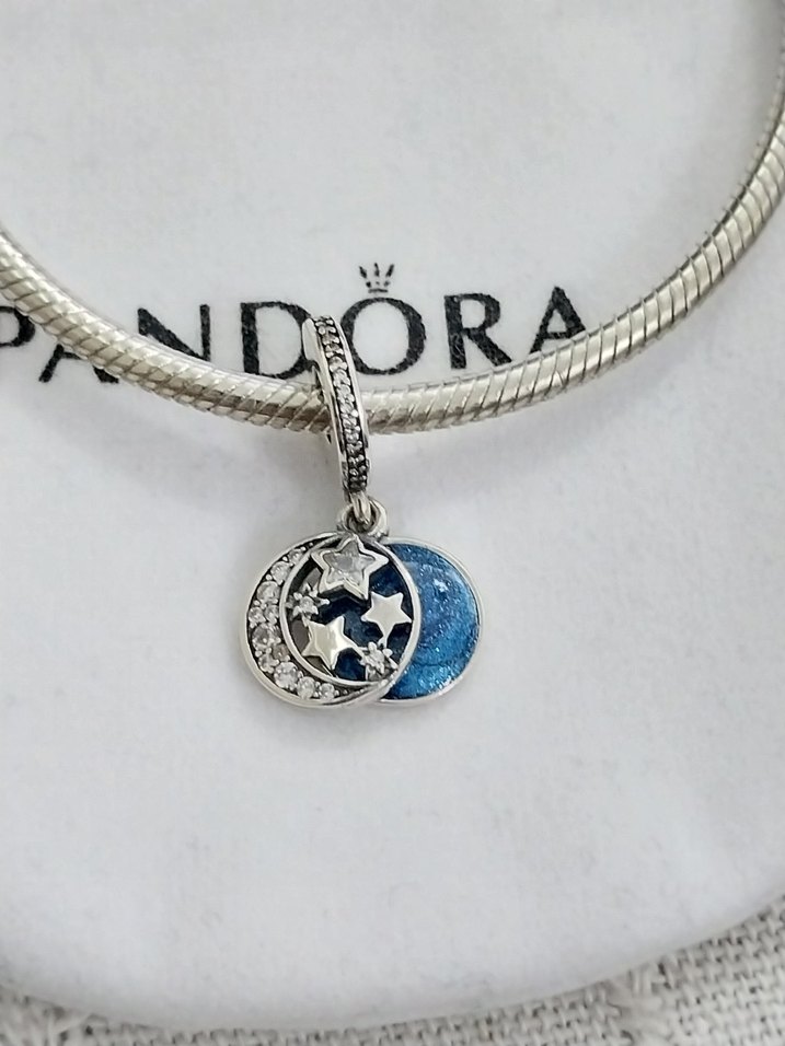 Vintage Gökyüzü Sallantılı Charm - Görsel 2