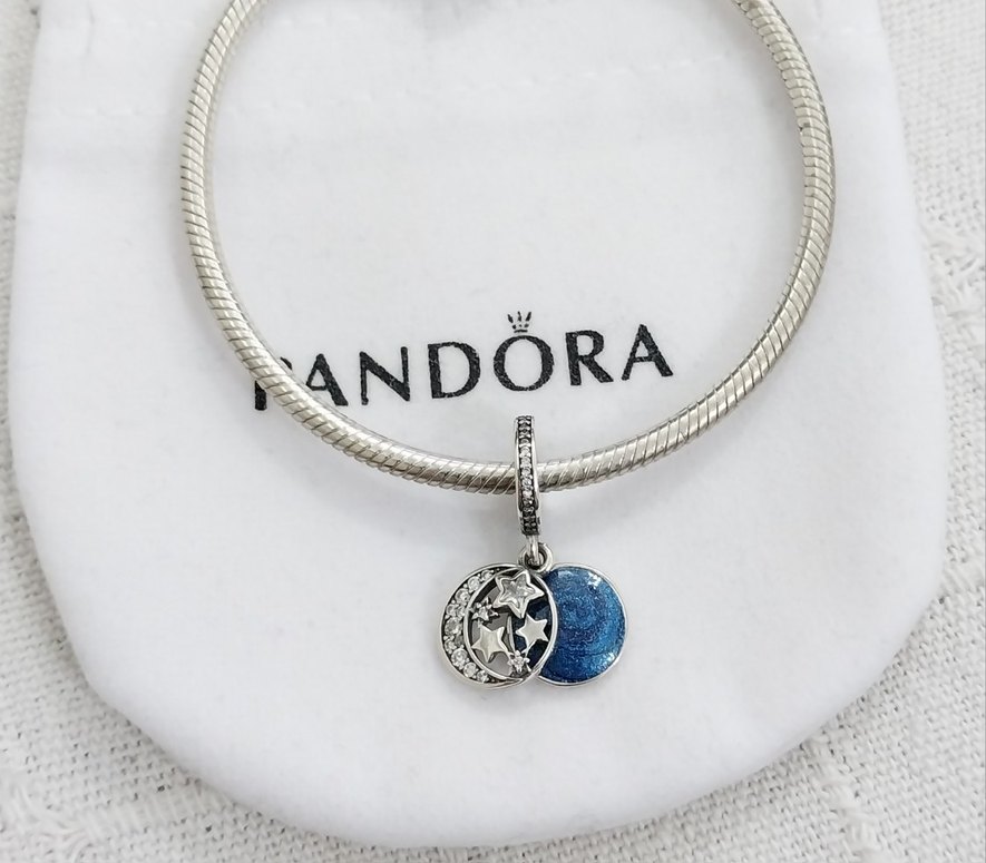 Vintage Gökyüzü Sallantılı Charm - Görsel 5