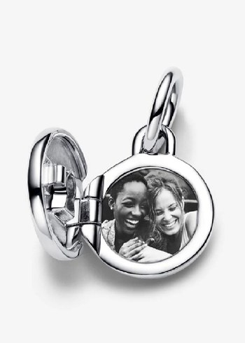 AÇILABİLİR YAZI YAZILABİLİR AŞK MADALYON SALLANTILI CHARM - Görsel 2