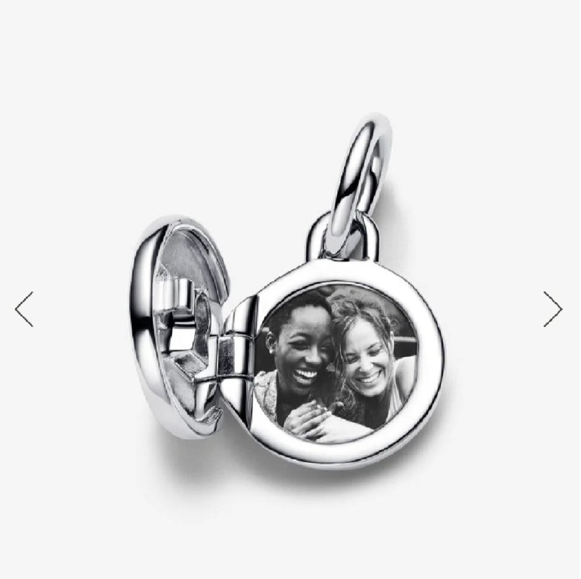 AÇILABİLİR YAZI YAZILABİLİR AŞK MADALYON SALLANTILI CHARM - Görsel 2