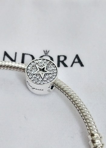 Pavé ve Yıldız Tebrikler Charm - Görsel 3