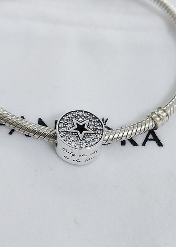 Pavé ve Yıldız Tebrikler Charm - Görsel 2