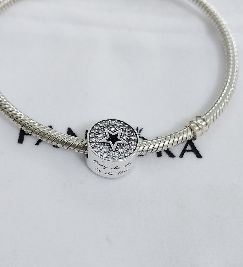 Pavé ve Yıldız Tebrikler Charm - Görsel 2