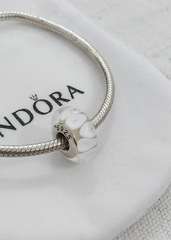 BEYAZ CAM MURANO CHARM - Görsel 3