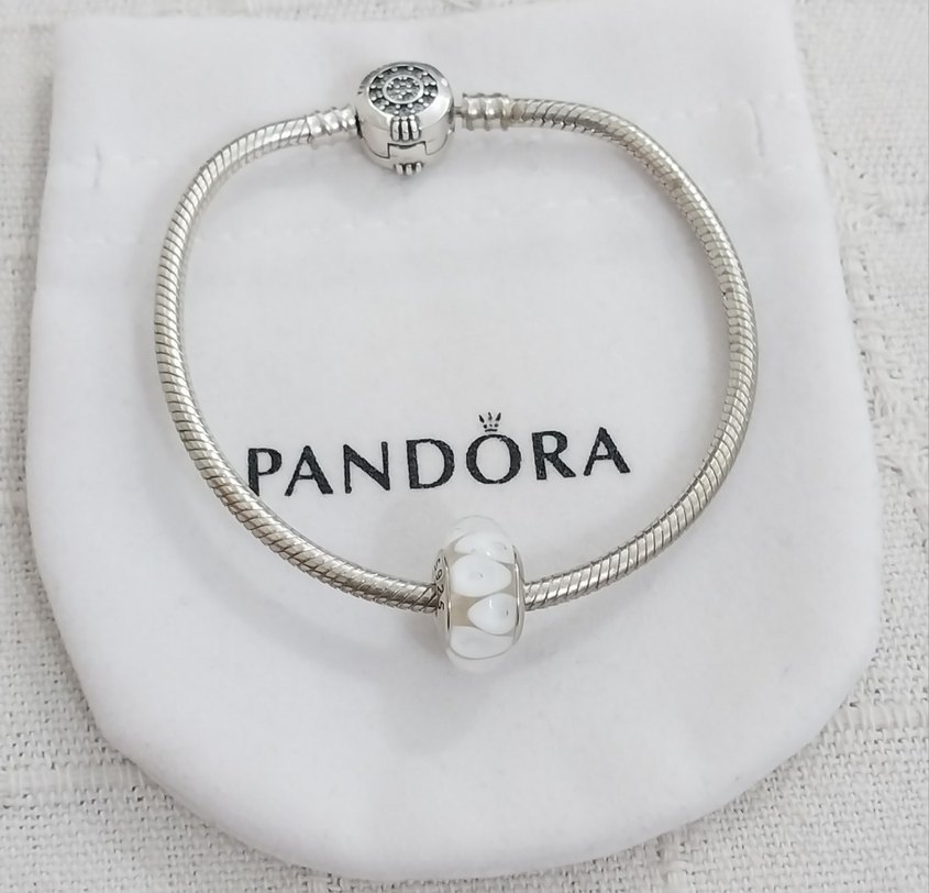 BEYAZ CAM MURANO CHARM - Görsel 5