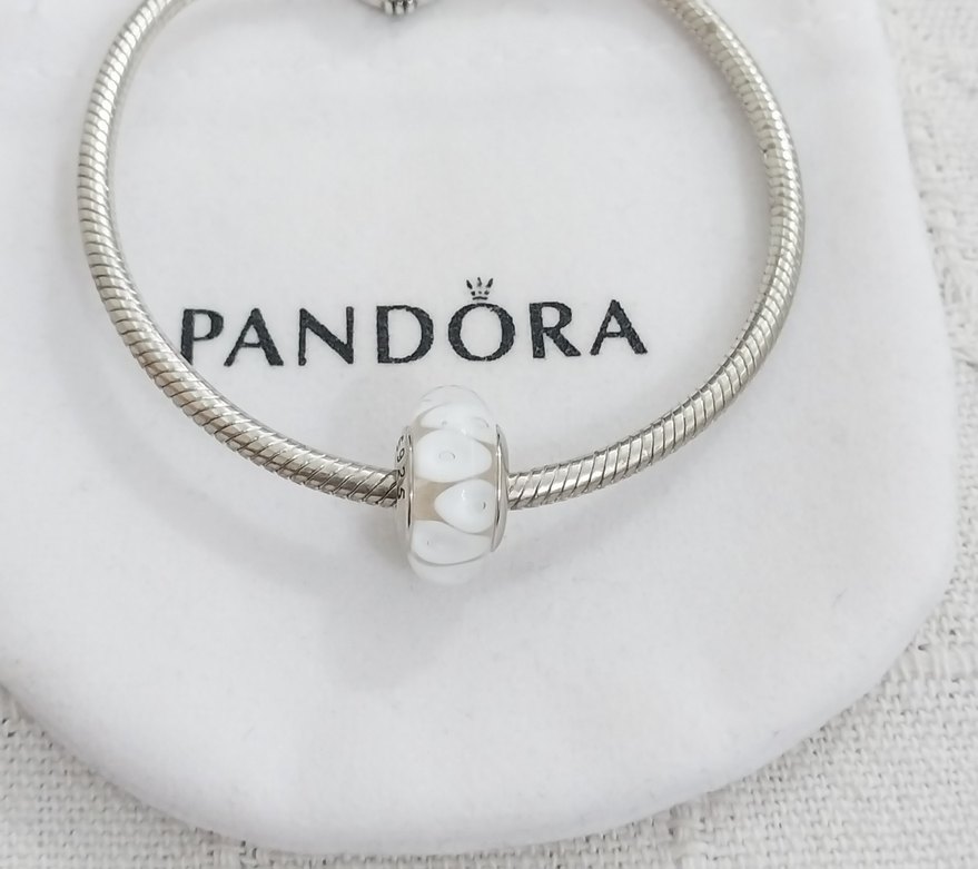 BEYAZ CAM MURANO CHARM - Görsel 4