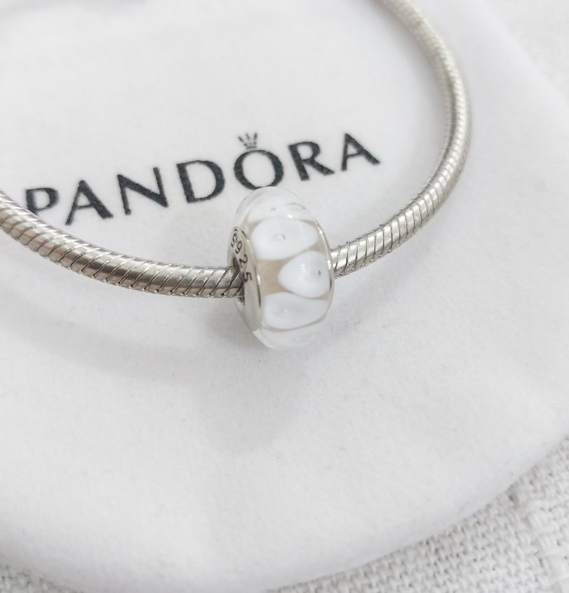 BEYAZ CAM MURANO CHARM - Görsel 2