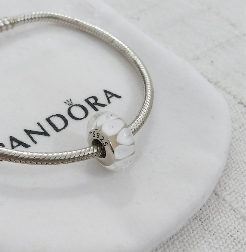 BEYAZ CAM MURANO CHARM - Görsel 3