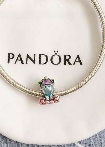 Renkli Gökkuşağı Bruno Unicorn Charm - Görsel 2