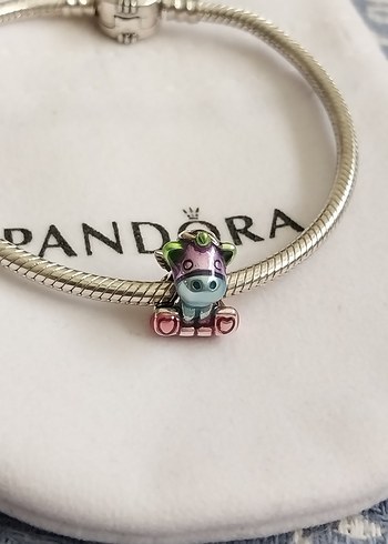 Renkli Gökkuşağı Bruno Unicorn Charm - Görsel 4