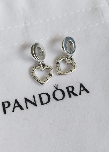 Kız Kardeş Kalpleri Sallantılı Charm - Görsel 4