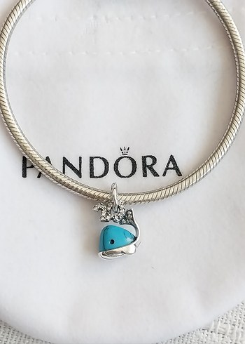 TURKUAZ RENKLİ BALİNA SALLANTILI CHARM - Görsel 4