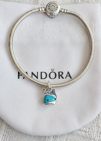 TURKUAZ RENKLİ BALİNA SALLANTILI CHARM - Görsel 5