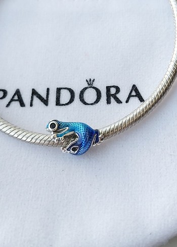 Metalik Mavi Geko Charm - Görsel 3